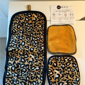 Makeup Remover Set by - Leopard Print